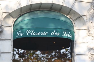 Paris 6e, boulevard du montparnasse, la closerie des lilas
Date : 2011-2012