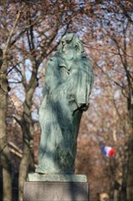 Paris 6e, Statue de Rodin, hommage a  Balzac, bd raspail
Date : 2011-2012