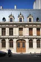 France, ile de france, paris 7e arrondissement, 14 rue vaneau, maison de 1835 neo renaissance, philibert delorme, architecture, decor, renovation.
Date : 2011-2012