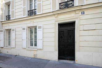 france, region ile de france, paris 6e arrondissement, montparnasse, rue de la grande chaumiere, atelier gauguin et modigliani.
Date : 2011-2012