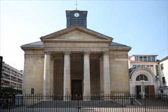 France, ile de france, paris 7e, 92 rue saint dominique, eglise saint pierre du gros caillou, religion catholique.
Date : 2011-2012