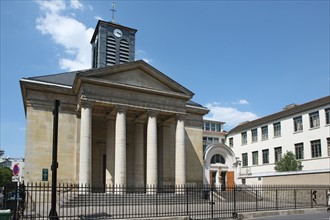 France, ile de france, paris, 7e arrondissement, rue saint dominique, eglise saint pierre du gros caillou.
Date : 2011-2012