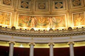 Paris, Assemblée Nationale, coupole de l'hémicycle