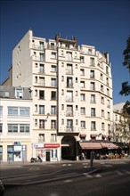 France, ile de france, paris 10e arrondissement, 225 rue lafayette, hauts inattendus, elevation, immeuble, louis blanc

Date : 2011-2012