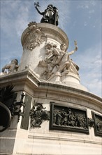France, ile de france, paris 3e arrondissement, place de la republique, statue de dalou

Date : 2011-2012