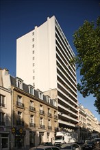 France, ile de france, paris 11e arrondissement, 17 boulevard jules ferry, immeuble haut

Date : 2011-2012