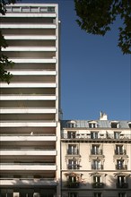 France, ile de france, paris 11e arrondissement, 17 boulevard jules ferry, immeuble haut

Date : 2011-2012