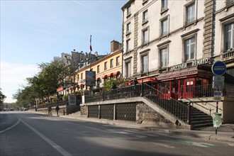 France, ile de france, paris 11e arrondissement, boulevard du temple, rue a hauteur variable

Date : 2011-2012