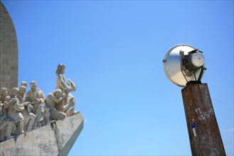 portugal, lisbonne, lisboa, signes de ville, belem, monument des decouvertes, place, pont sur le tage, sculpture
Date : septembre 2011