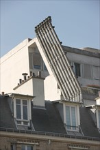 France, ile de france, paris, 13e arrondissement, 67 rue du chevaleret, immeuble, cheminee en oblique,


Date : 2011-2012