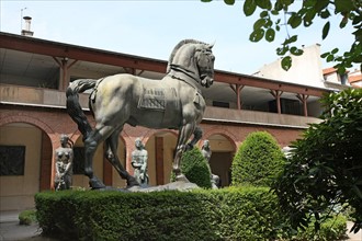 France, ile de france, paris, 15e arrondissement, rue bourdelle, musee bourdelle, sculpture,