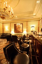 France, ile de france, paris 16e arrondissement, avenue d'iena, hotel shangri la, bar,