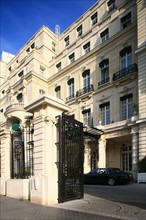 France, ile de france, paris 16e arrondissement, avenue d'iena, hotel shangri la,