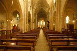 France, ile de france, paris 18e arrondissement, montmartre, eglise saint pierre de montmartre, religion,