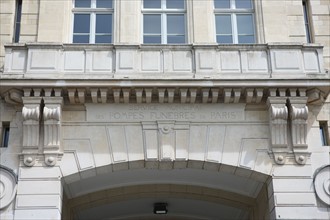 France, ile de france, paris, 18e arrondissement, 104 rue d'aubervilliers, le centquatre, centre artistique de la ville de paris, anciennes pompes funebres,