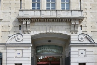 France, ile de france, paris, 18e arrondissement, 104 rue d'aubervilliers, le centquatre, centre artistique de la ville de paris, anciennes pompes funebres,