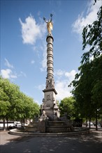 France, Region Ile de France, Paris 1er arrondissement, place du Chatelet, fontaine, sculpture, Egypte,