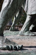 France, Region Ile de France, Paris 1er arrondissement, jardin des Tuileries, sculpture de Paul Landowski, Les Fils de Cain (1906)