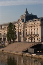 France, Region Ile de France, Paris 7e arrondissement, quai Anatole France, musee d'Orsay, depuis la passerelle de Solferino
