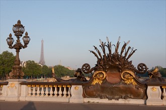 France, Region Ile de France, Paris, 7e arrondissement, pont Alexandre III