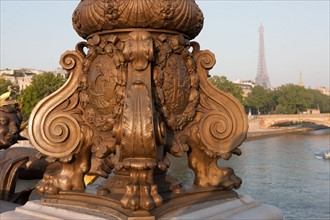 France, Region Ile de France, Paris, 7e arrondissement, pont Alexandre III