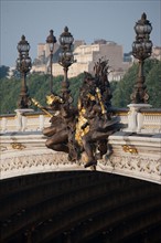 France, Region Ile de France, Paris, 7e arrondissement, Pont Alexandre III