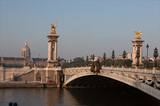 France, Region Ile de France, Paris, 7e arrondissement, Pont Alexandre III