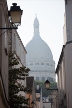 France, Region Ile de France, Paris, 18e arrondissement, Montmartre, basilique du Sacre Coeur,