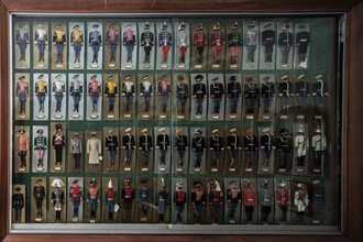 France, Region Ile de France, Hauts de Seine, Courbevoie, 12 bis rue Saint-Guillaume, musee du regiment cosaque de la Garde Imperiale, tsar, Alexandre Bobtikoff, conservateur,