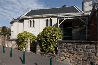 France, Region Ile de France, Hauts de Seine, Ville d'Avray, 41 avenue Balzac, religion, temple de l'eglise reformee,