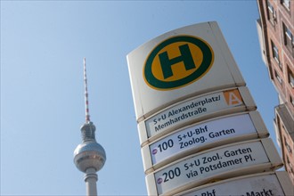 Allemagne (Germany), Berlin, vue depuis le bus 100, tourisme, traversee de la ville,