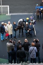 France, Ile de France, Val-de-Marne, Boissy-Saint-Leger, centre d'entrainement de Grosbois, chateau, trot, courses hippiques,