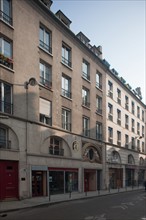 France, Ile de France, Paris 10e arrondissement, 8-10 rue de l'Echiquier, immeubles de rapport vers 1800,