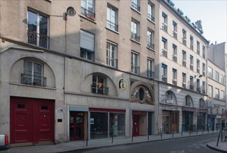 France, Ile de France, Paris 10e arrondissement, 8-10 rue de l'Echiquier, immeubles de rapport vers 1800,