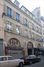 France, Ile de France, Paris 10e arrondissement, 56 rue du faubourg Poissonniere, immeuble de rapport vers 1805