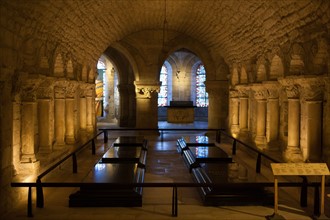 France, Ile de France, Seine Saint Denis, basilique de Saint-Denis, necropole des rois de France, crypte