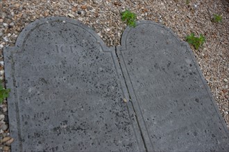 France, Ile de France, Paris 19e arrondissement, 44 rue de Flandre, cimetiere juif portugais, propriete du Consistoire Juif Francais