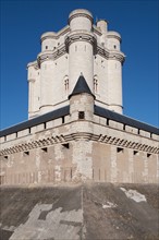 France, Ile de France, Val de Marne, Vincennes, chateau de Vincennes, monument historique, donjon,