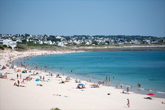 France, région Bretagne, Brittany, Finistère, Cap Sizun, Audierne-Esquibien, plage