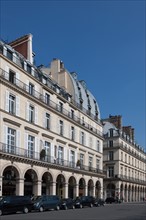 France, Région Ile de France, Paris 1er arrondissement, Rue de Rivoli, surélévation des toitures,