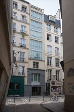France, Région Ile de France, Paris 3e arrondissement, le Marais, Rue des Gravilliers, immeuble