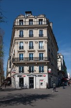 France, Région Ile de France, Paris 10e arrondissement, boulevard Magenta, ilot boulevard Magenta -