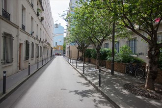 France, Région Ile de France, Paris 11e arrondissement, passage de Ménilmontant,