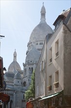 France, Région Ile de France, Paris 18e arrondissement, Montmartre, Rue du Chevalier de la Barre,