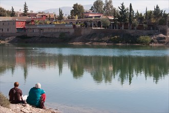 Marrakech,  pied du Haut Atlas