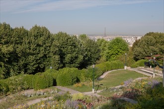 Parc De Belleville, garden