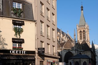 Rue Galande, corner of the rue Saint-Julien-le-Pauvre
