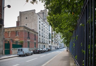 Rue Gazan, Face au Parc Montsouris
