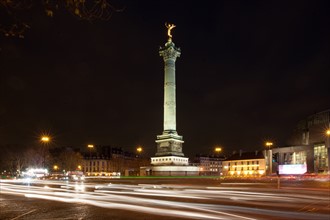 Place De La Bastille, July Column