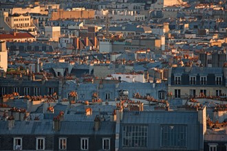 Montmartre, Rooftop views from the vicinity of Sacré Cœur